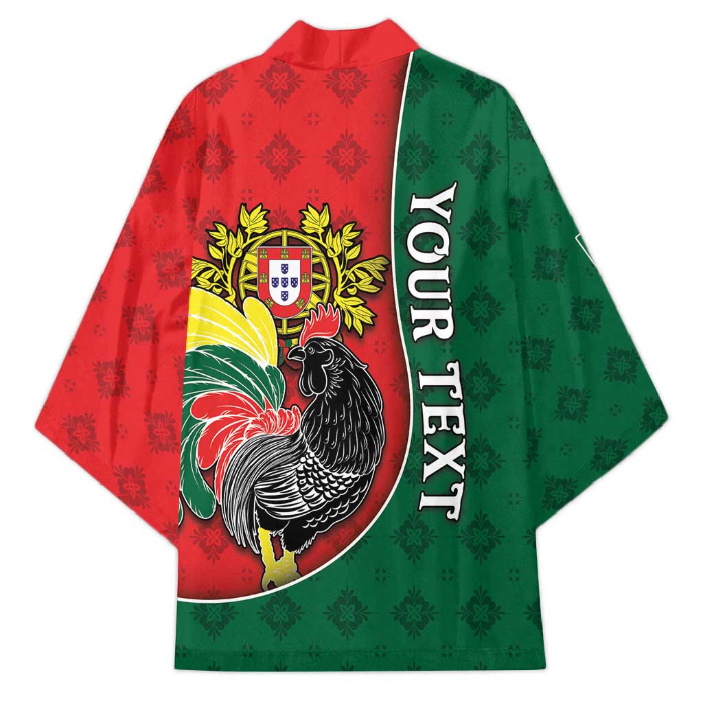 Personalized Portugal Kimono Rooster With Coat Of Arms - Wonder Print Shop