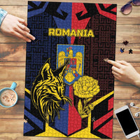 Romania Puzzle The Eurasian Lynx With The Peony - Wonder Print Shop