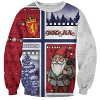Norway Christmas Sweatshirt Julenisse God Jul - Wonder Print Shop