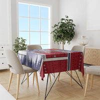 Norway Christmas Tablecloth Julenisse God Jul - Wonder Print Shop