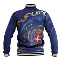 Italian Empire Baseball Jacket Concept Of Mare Nostrum - Wonder Print Shop