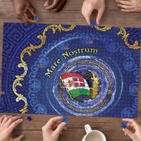 Italian Empire Puzzle Concept Of Mare Nostrum - Wonder Print Shop