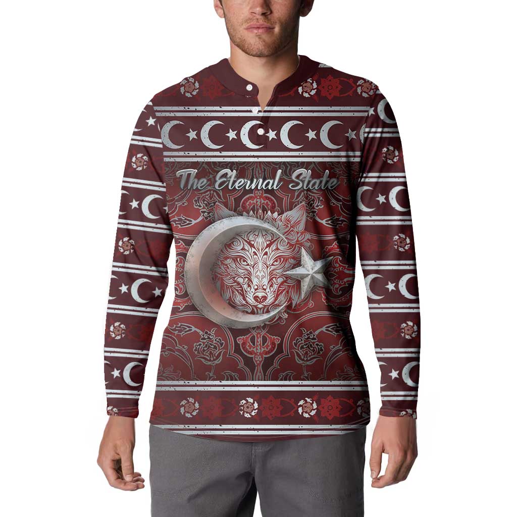 Ottoman Empire Button Sweatshirt The Eternal State - Wonder Print Shop