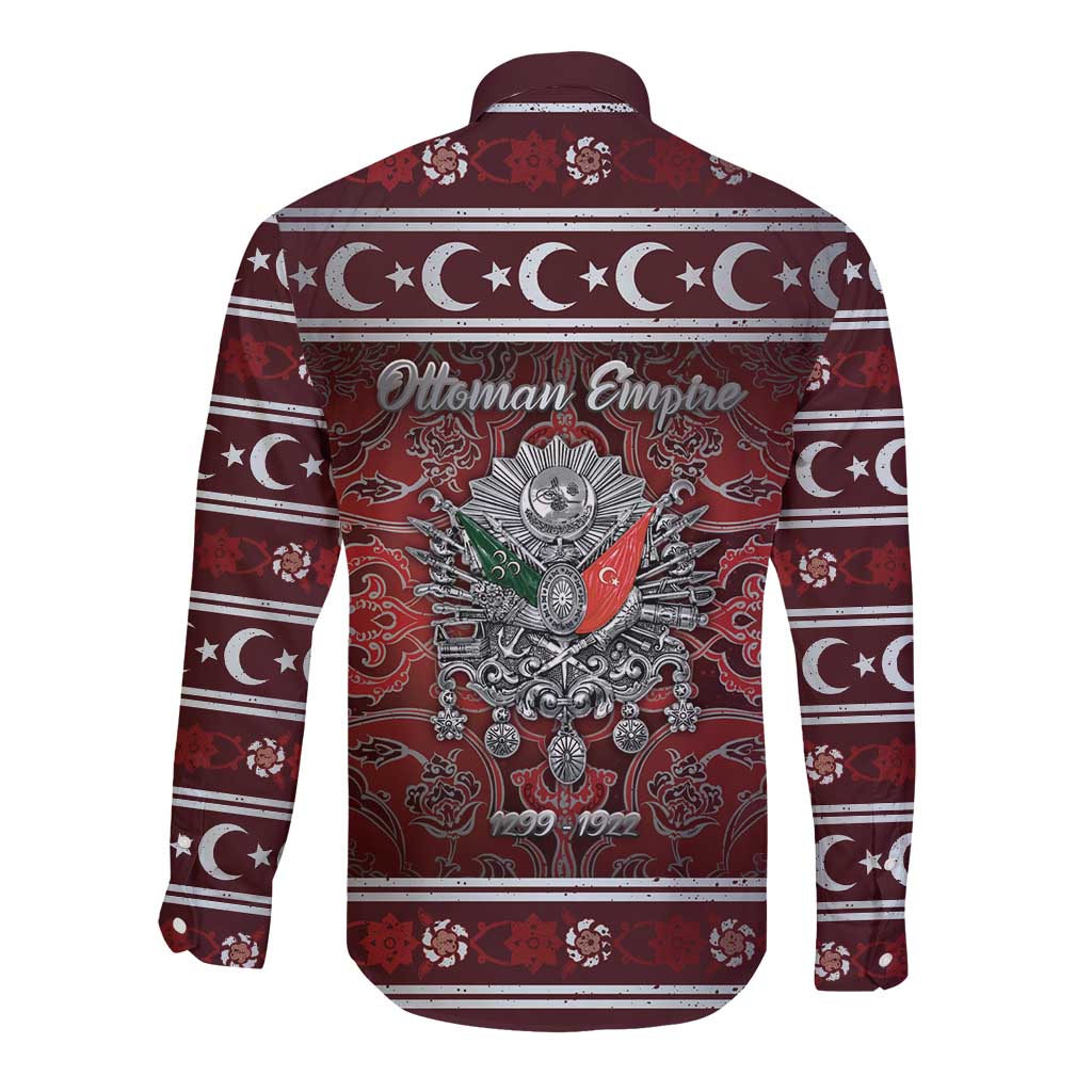 Ottoman Empire Long Sleeve Button Shirt The Eternal State - Wonder Print Shop