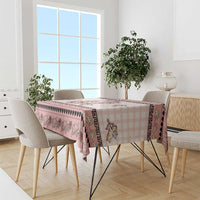 67 Valentine's Day Tablecloth Vintage Rose And Cupid