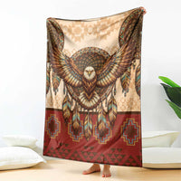 Eagle Native American Blanket Tribal Feather Dreamcatcher Boho Style