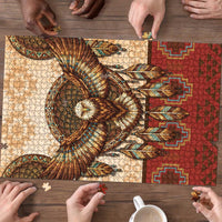 Eagle Native American Puzzle Tribal Feather Dreamcatcher Boho Style