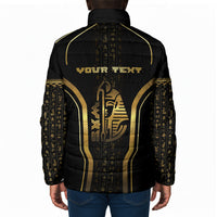 Personalized Egypt Was Sceptre Padded Jacket Gold Pharaoh Patterns