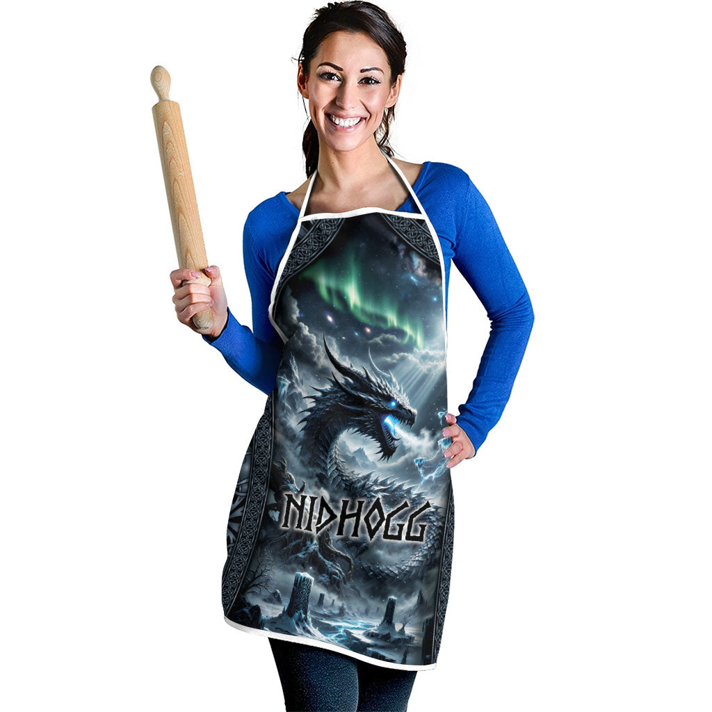 Dark Vikings Apron Norse Dragon Nidhogg