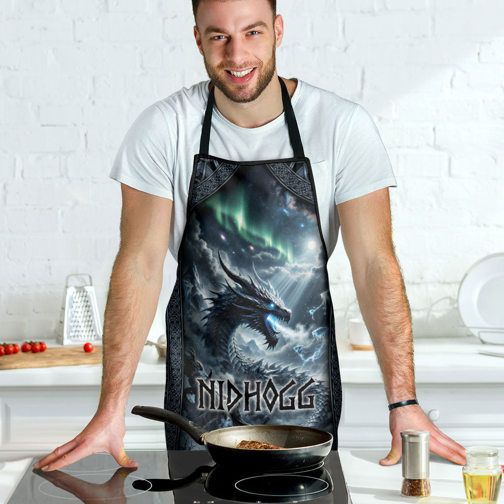 Dark Vikings Apron Norse Dragon Nidhogg