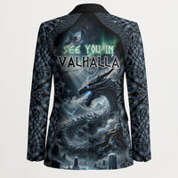 Dark Vikings Blazer Norse Dragon Nidhogg