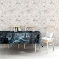 Dark Vikings Tablecloth Norse Dragon Nidhogg