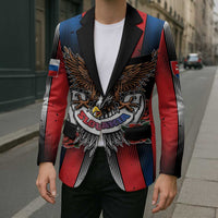 Personalized Slovakia Blazer The Eagle Double Cross Symbol - Wonder Print Shop