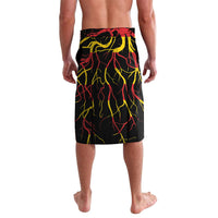 German American Heritage Month Lavalava USA Grown Germany Roots Tree Flag Pattern