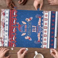Serbia Christmas Puzzle I Am The Serbian Elf - Wonder Print Shop