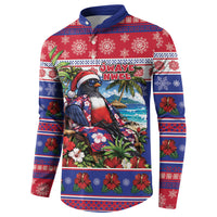 Afro-Haitians Christmas Button Sweatshirt This Trogon Needs A Beach Retreat
