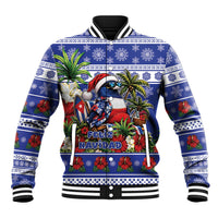 Cuba Christmas Baseball Jacket This Tocororo Bird Needs A Beach Retreat