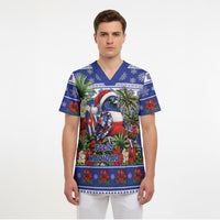 Cuba Christmas Scrub Top This Tocororo Bird Needs A Beach Retreat