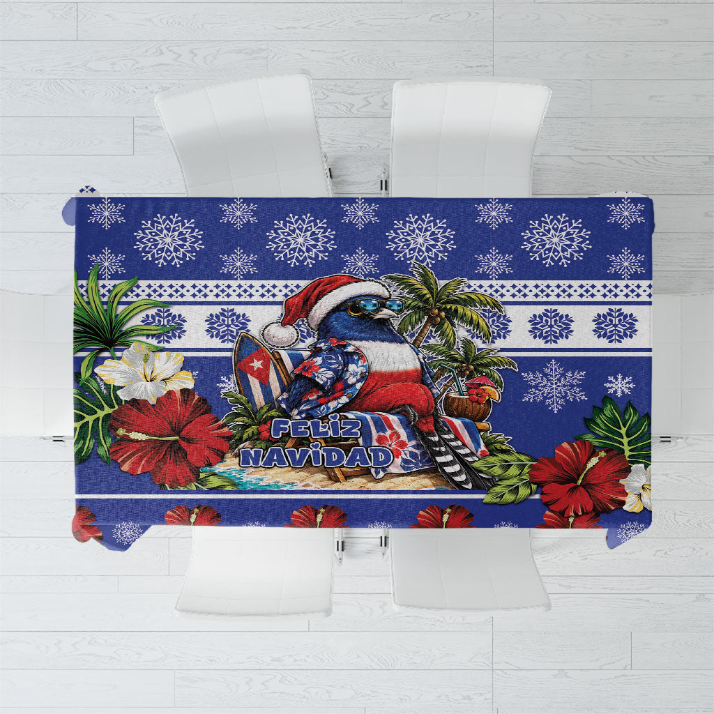 Cuba Christmas Tablecloth This Tocororo Bird Needs A Beach Retreat