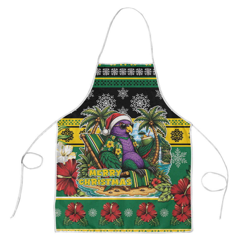 Dominica Christmas Apron This Sisserou Parrot Needs A Beach Retreat