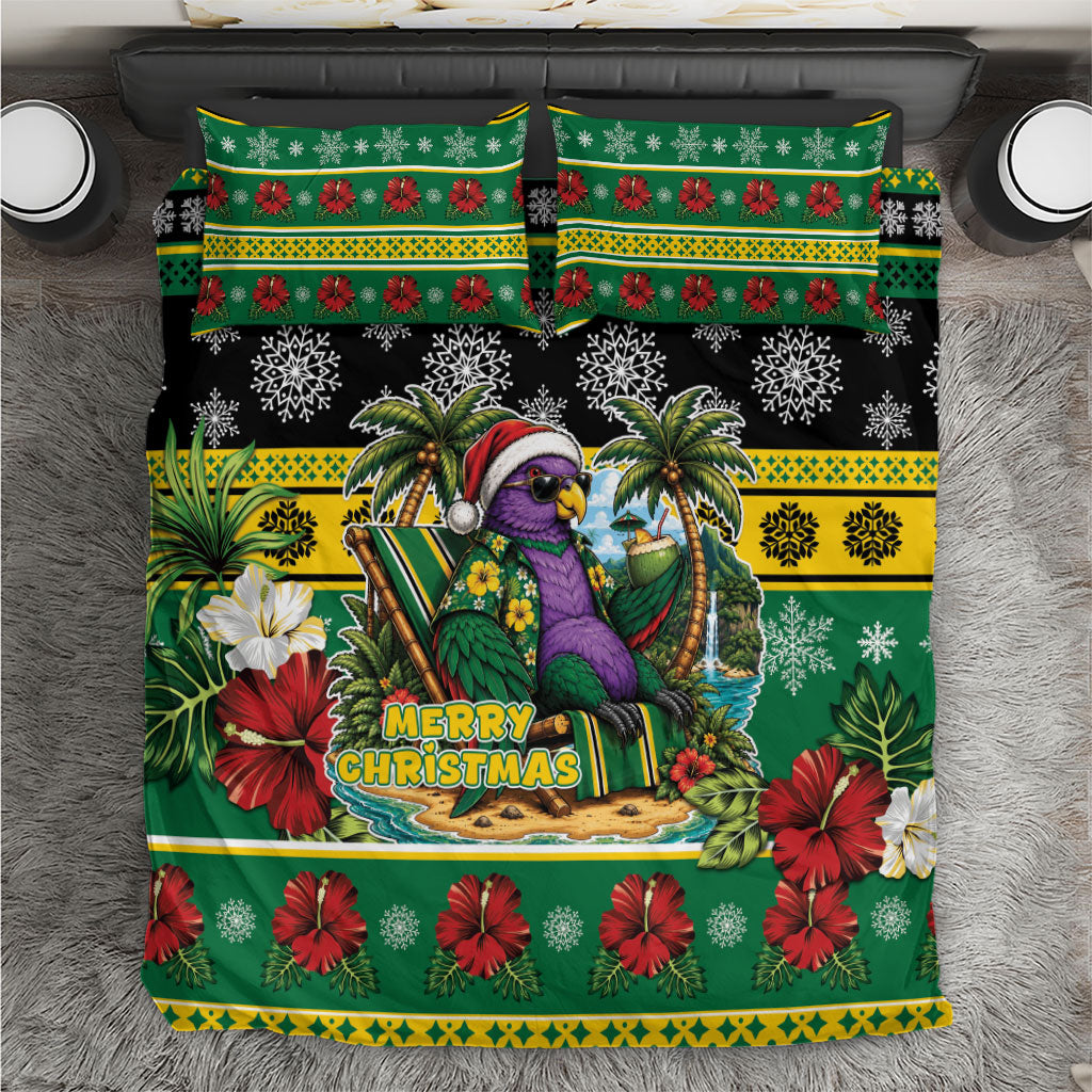Dominica Christmas Bedding Set This Sisserou Parrot Needs A Beach Retreat