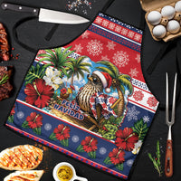 Needs A Beach Retreat Christmas Apron This Palmchat Bird Needs A Beach Retreat
