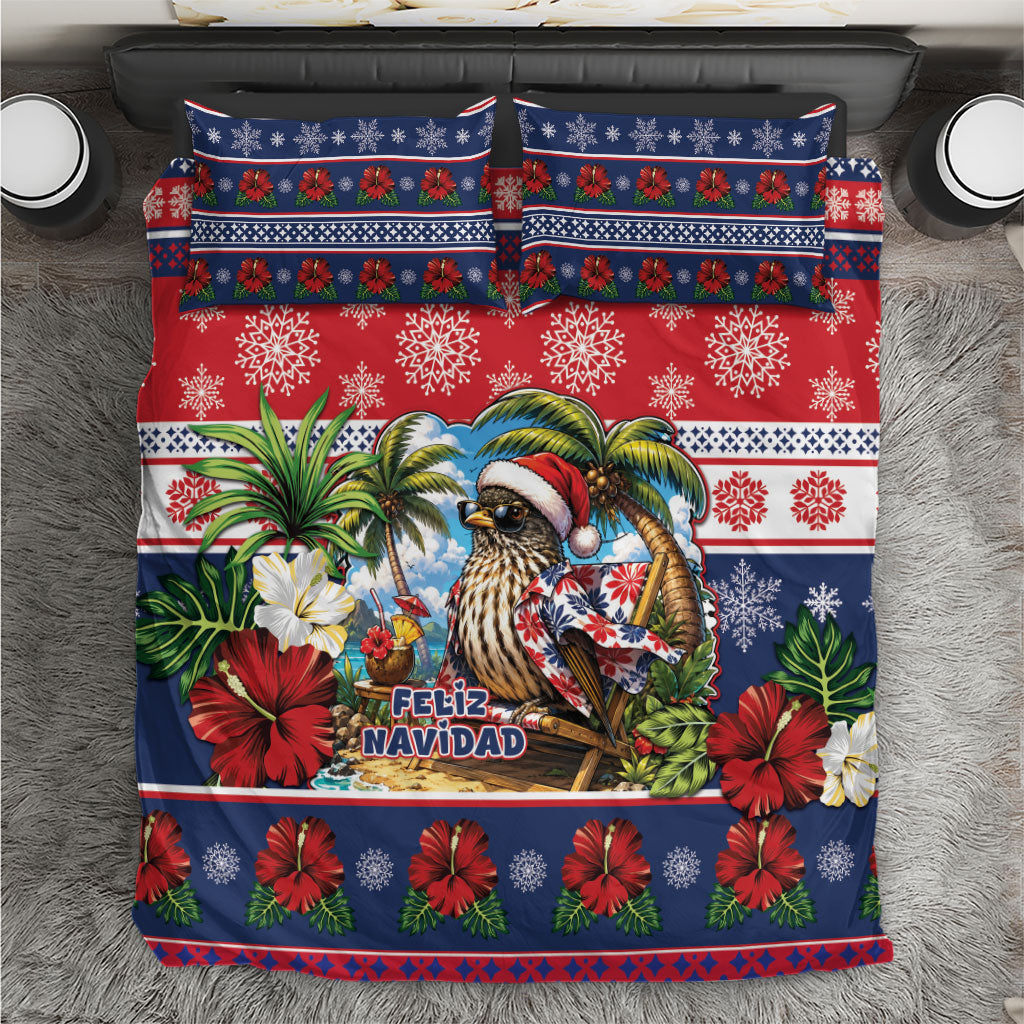 Needs A Beach Retreat Christmas Bedding Set This Palmchat Bird Needs A Beach Retreat