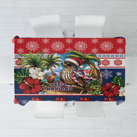 Needs A Beach Retreat Christmas Tablecloth This Palmchat Bird Needs A Beach Retreat