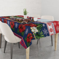 Needs A Beach Retreat Christmas Tablecloth This Palmchat Bird Needs A Beach Retreat