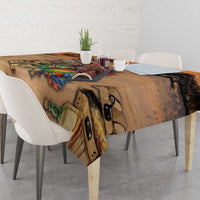 Drunken Pirate Parrot Tablecloth Tropical Vibe