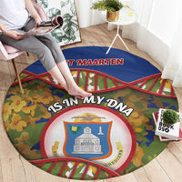 Sint Maarten Is In My DNA Round Carpet - Wonder Print Shop