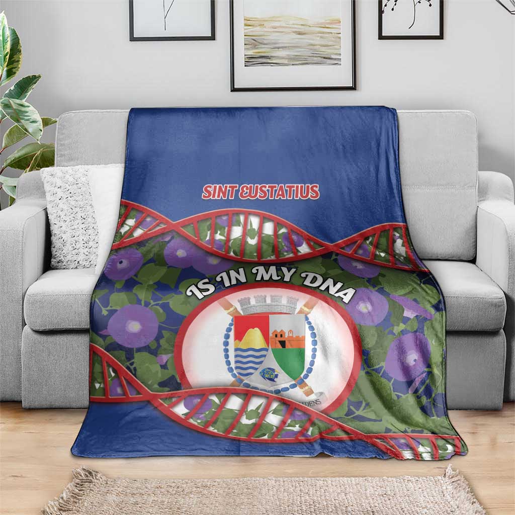 Sint Eustatius Is In My DNA Blanket - Wonder Print Shop