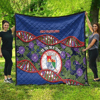 Sint Eustatius Is In My DNA Quilt - Wonder Print Shop