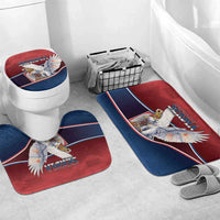Serbia Bathroom Set White Double Headed Eagle With Coat Of Arms - Wonder Print Shop