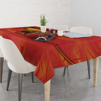 Spain Tablecloth The Spanish Fighting Bull With Coat Of Arms - Wonder Print Shop