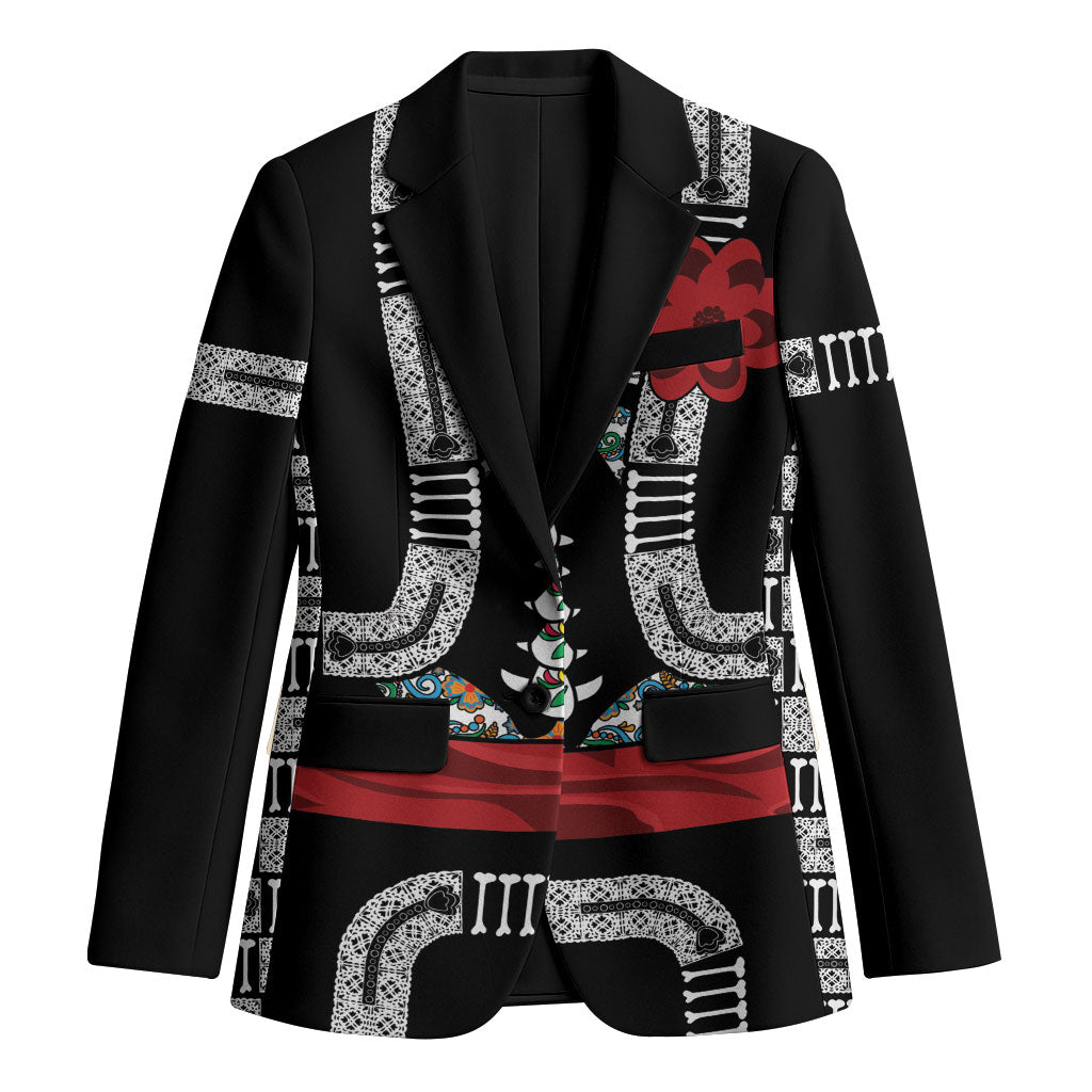 Mexico Day Of The Dead Blazer Skull Charro Suits Cosplay Funny Style