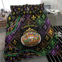 Mardi Gras Bedding Set King Cake Royal