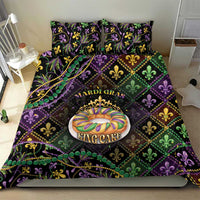 Mardi Gras Bedding Set King Cake Royal