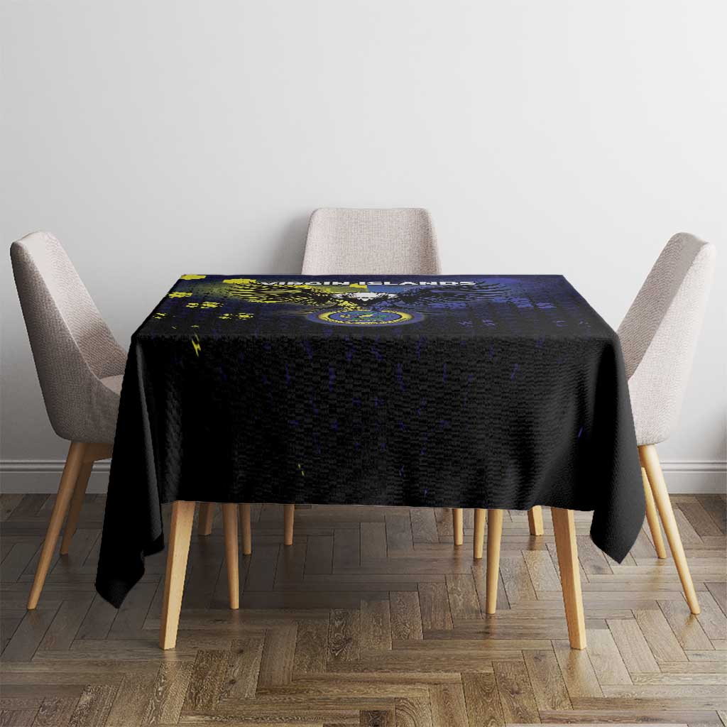 United States Virgin Islands Tablecloth Eagle Bird Unique Style - Wonder Print Shop