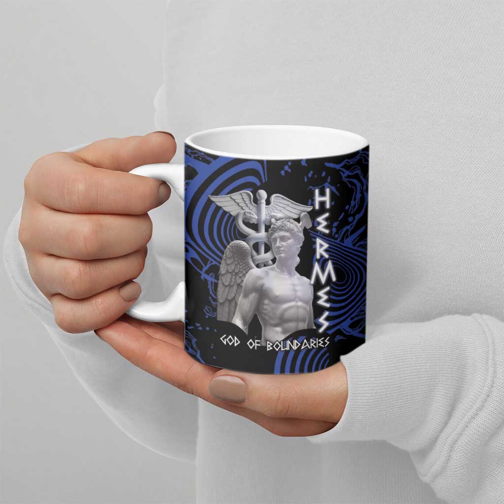 Ancient Greek Hermes Ceramic Mug God Of Boundaries - Wonder Print Shop