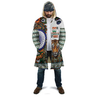 India Independence Day Cloak Royal Tiger Ashoka Chakra Paisley Pattern
