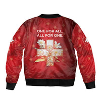 Switzerland Bomber Jacket One For All All For One - Wonder Print Shop