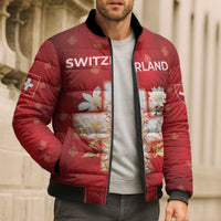 Switzerland Bomber Puffer Jacket One For All All For One - Wonder Print Shop