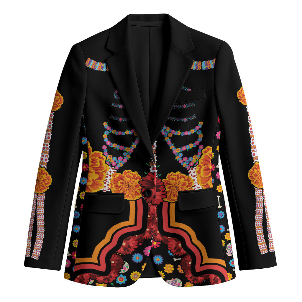 Mexico Day Of The Dead Blazer Skull Catrina Suits Cosplay Funny Style