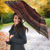 3D Illusion Jersey Devil Halloween Umbrella Monster Horned Skull Fire Well