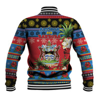 Afro-Antiguan and Barbudan Christmas Baseball Jacket This Fallow Deer Needs A Beach Retreat