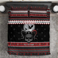 Vikings Christmas Bedding Set Fa La La La Fus Ro Dah - Wonder Print Shop