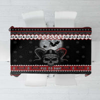 Vikings Christmas Tablecloth Fa La La La Fus Ro Dah - Wonder Print Shop