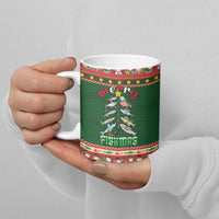 Fishing Christmas Ceramic Mug Merry Fishmas - Wonder Print Shop