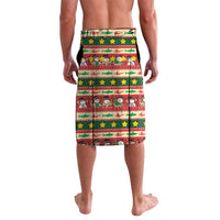 Fishing Christmas Lavalava Merry Fishmas - Wonder Print Shop
